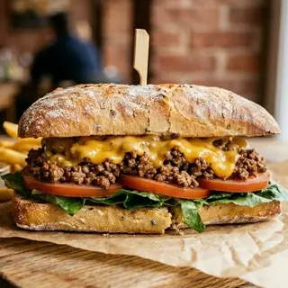 Beef Ciabatta + Frites