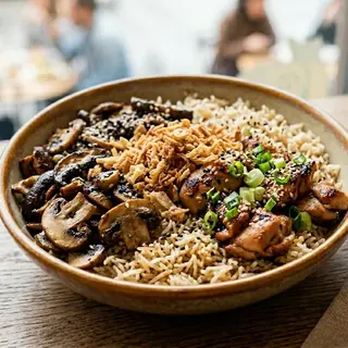 Mushroom Chicken Bowl