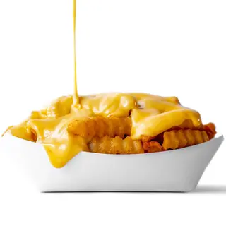 Cheesey fries gratiné mozza
