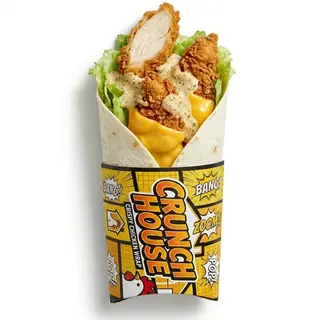 Wrap Crispy Chicken + Frites