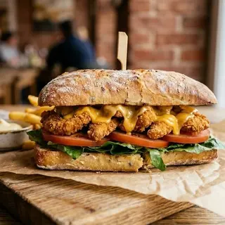 Crispy Sandwich + Frites