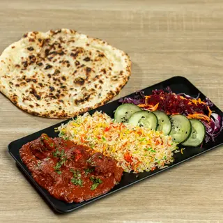 Plat Chicken Tikka Massala