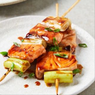Brochette saumon