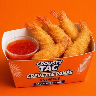 Crevettes Panko x5