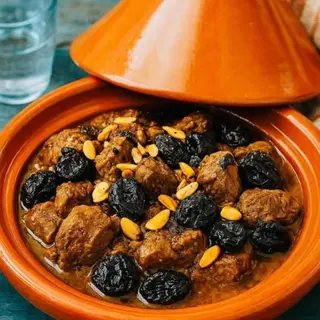 Tajine de bœuf aux prunaux