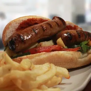 Baguetta saucisse , Frite
