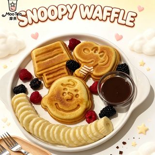 Snoopy waffle