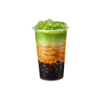 Brown Sugar Matcha Bubble Milk