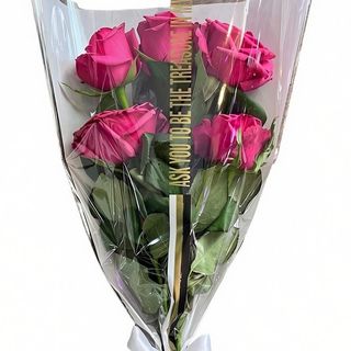 Mini bouquet fushia