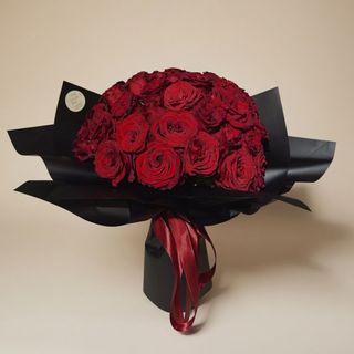 bouquet 40 rose rouge