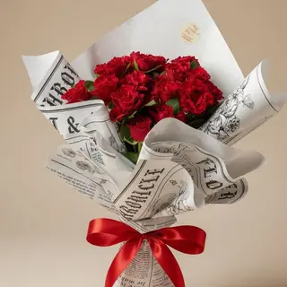 Bouquet Moyenne des Rose rouges