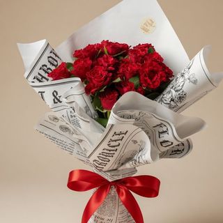 Bouquet Moyenne des Rose rouges