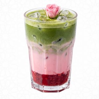 Pink Rose Matcha