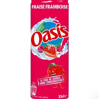 Oasis fraise framboise