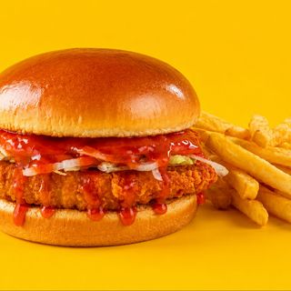 Burger de Filet de Poulet Épicé