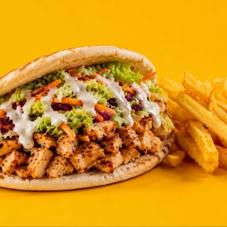 Kebab au Poulet Döner