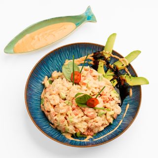 Cocktail Avocat Crevette Salade