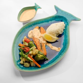 Pavé De Saumon À La Plancha