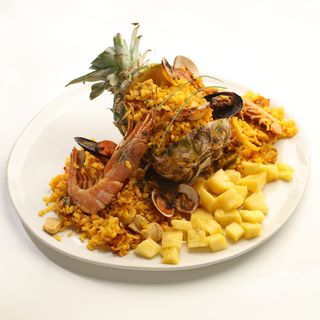 Paella La Mariscada À L'Ananas Caramélisé 2P
