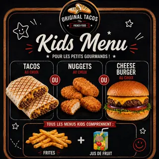 Menu kids