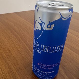Redbull goût myrtille