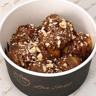 Beignet praliné