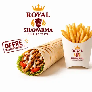 Shawarma frites