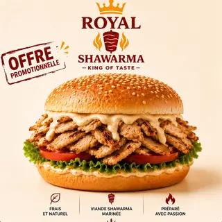 Burger chawarma