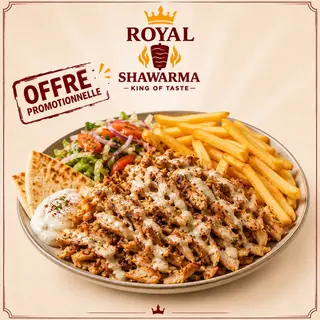 Plat Shawarma Poulet