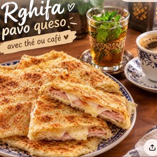 Rghifa pavo quesso+ thé ou café