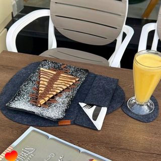 Crepe nutella + jus de panaché