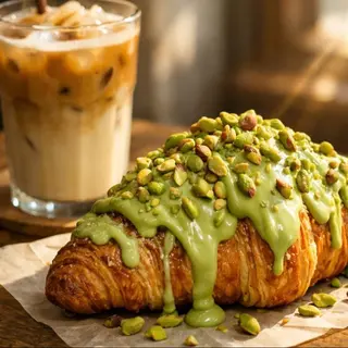 Croissant pistachio