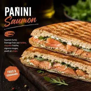 Panini Saumon