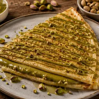 Crêpes Pistache