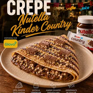 Crêpe Nutella Country