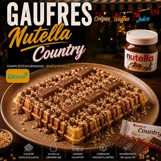 Gaufres Nutella Country
