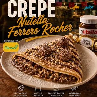 Crêpe Ferrero Rocher