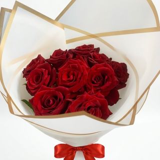 Bouquets 10 rose rouge