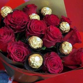 Plaisir Passion /12 roses