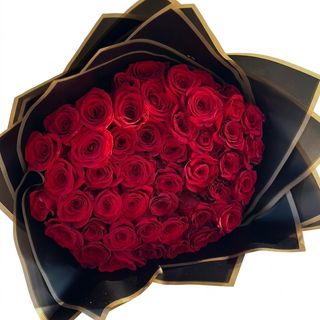 Bouquets Velours Rouge 50 rose