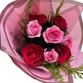 Rose & Éclat  8 roses