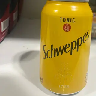 Schweppes Tonic 33CL canette