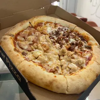 Pizza Quatre Saisons + boisson