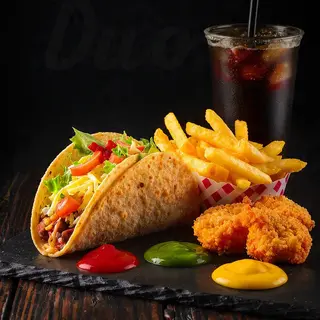 Tacos menu