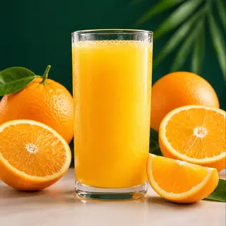 1) Jus d'orange