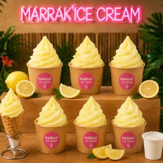 Glace citron sorbet