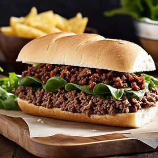 Sandwich Viande Hachée