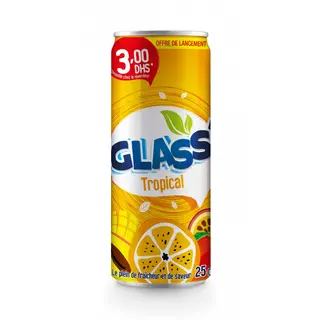 Glass - Tropical Canette ( 25 Cl )