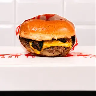 Mushroom Swiss Burger