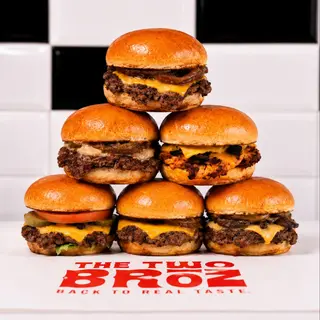 Meet the Broz (6 x mini burgers)